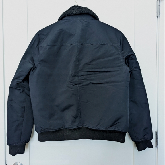 Bomber Jacket w/ Sherpa Collar, Flight Jacket Aviator Jacket - Picture 2 of 6